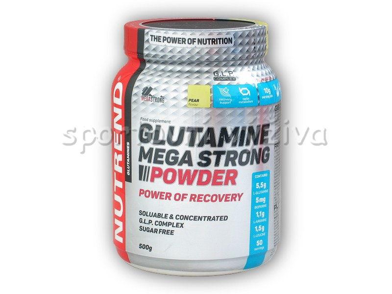 Nutrend Glutamine Mega Strong Powder 500g [nahrazeno] Nutrend