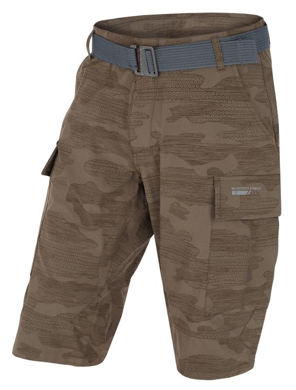 Husky pánské funkční kraťasy Kalfer M tm. khaki HUSKY