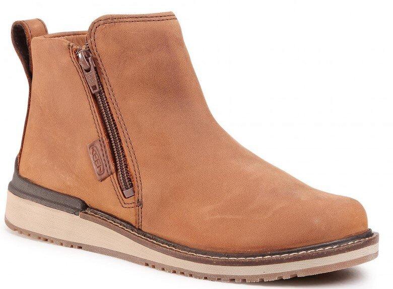 Keen BAILEY ANKLE ZIP W COGNAC Keen