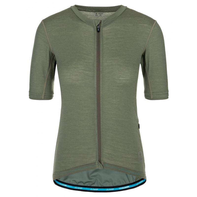 Kilpi MEARIL-W khaki dámský cyklistický dres Kilpi