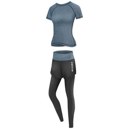 Merco Runner Long 2W fitness set haze Merco