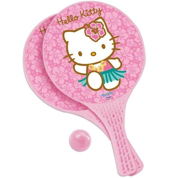 Mondo Plážový tenis HELLO KITTY 15891 růžová velikost rakety 37x22