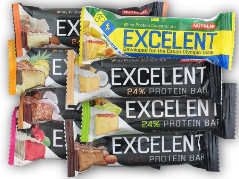 Nutrend Excelent 24% Protein Bar 40g Nutrend