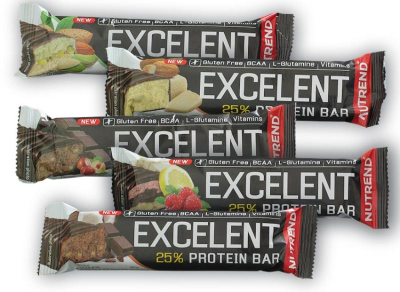 Nutrend Excelent 25% Protein Bar 85g gluten free Nutrend