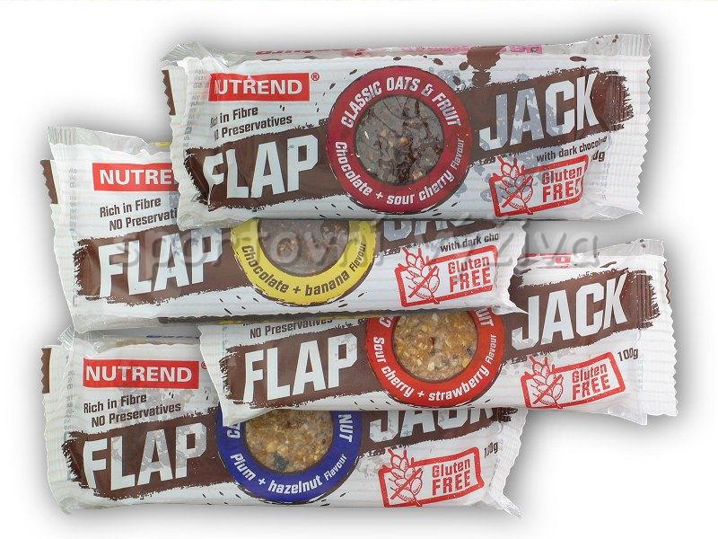 Nutrend FlapJack bezlepkové 100g Nutrend