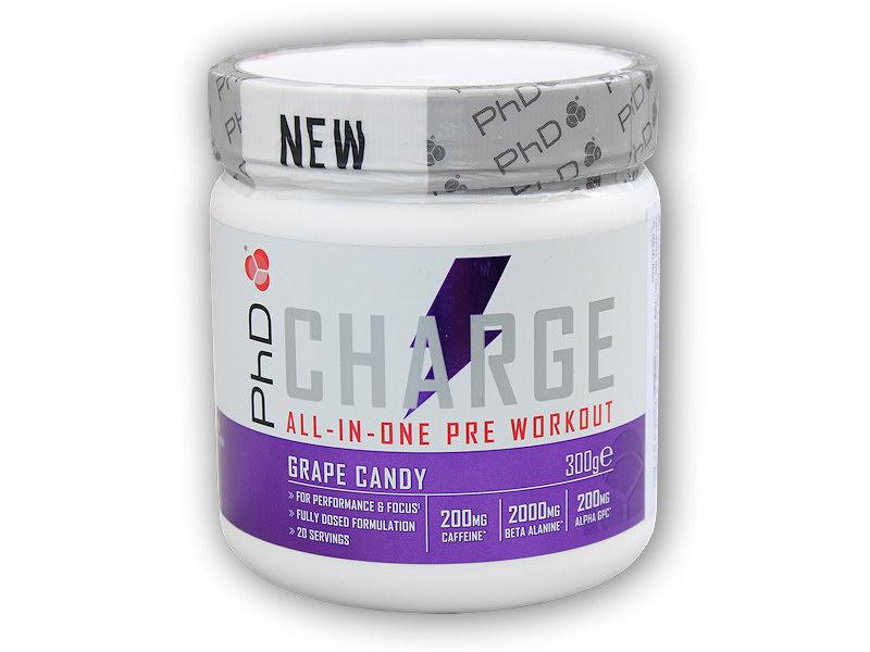 PhD Nutrition Charge Pre-Workout 300g PhD Nutrition