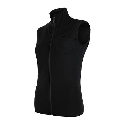 Sensor Merino Extreme Černá dámská vesta Sensor