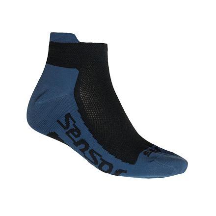 Sensor ponožky Race Coolmax Invisible Černá/modrá Sensor
