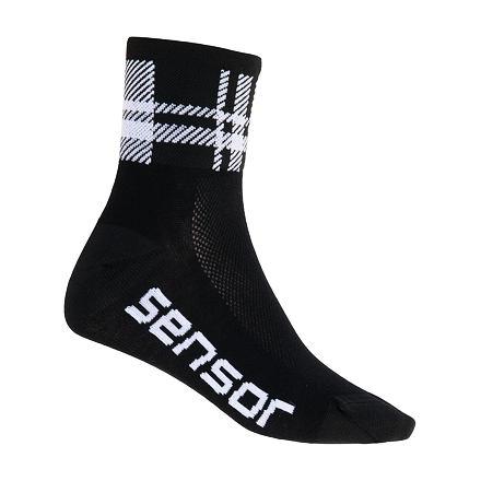 Sensor ponožky Race Square Černá Sensor