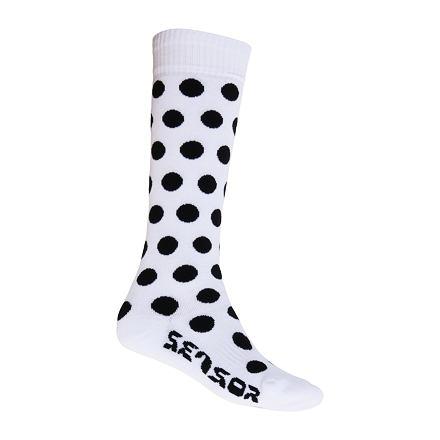 Sensor ponožky Thermosnow Dots Bílá Sensor