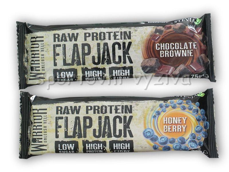 Warrior Raw Protein Flapjack 75g Warrior