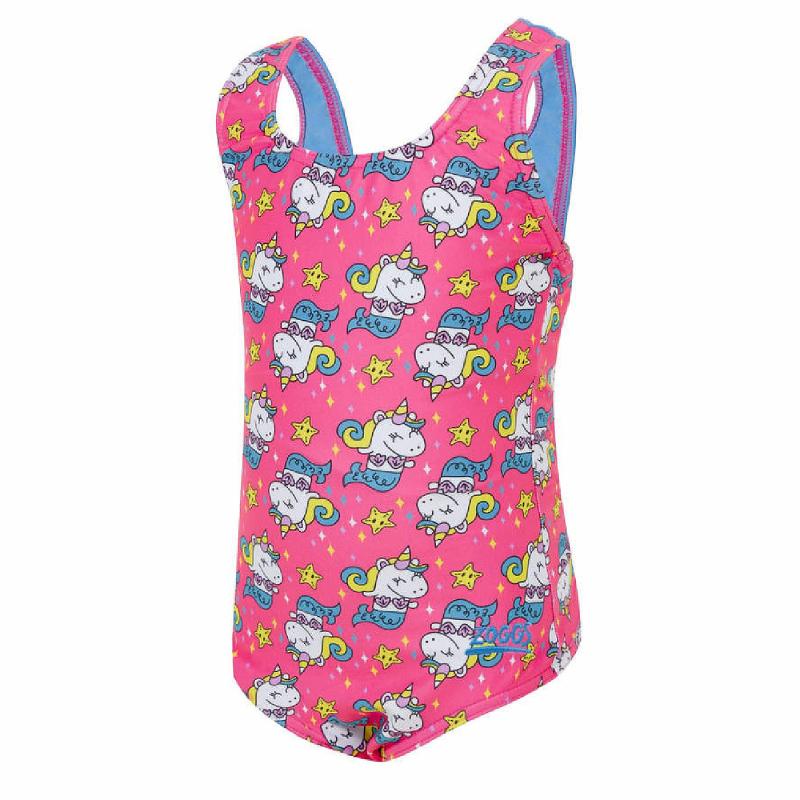 ZOGGS Dívčí plavky MERNICORN ACTIONBACK KIDS GIRLS ZOGGS