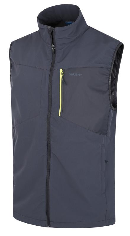 Husky Pánská softshell vesta Salien M TM. ŠEDÁ HUSKY