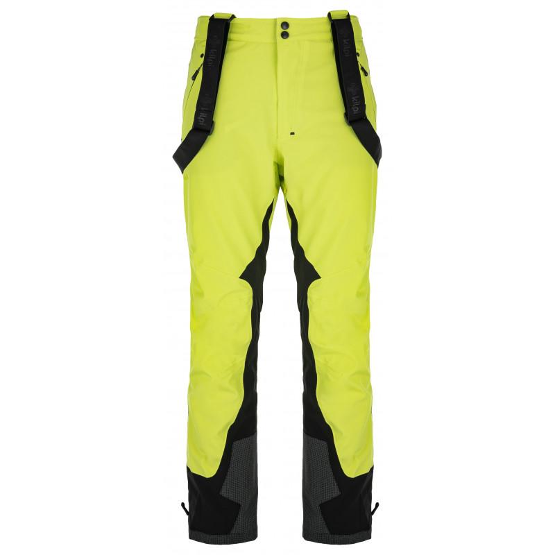Kilpi MARCELO-M světle zelené pánské lyžařské kalhoty Kilpi