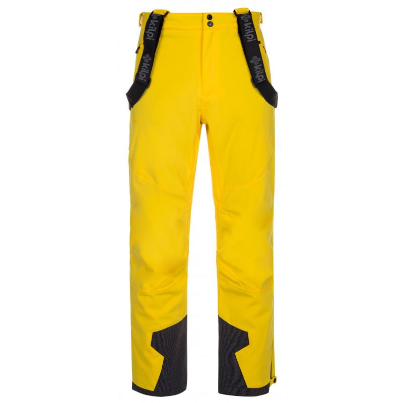 Kilpi REDDY-M žluté pánské lyžařské kalhoty Kilpi