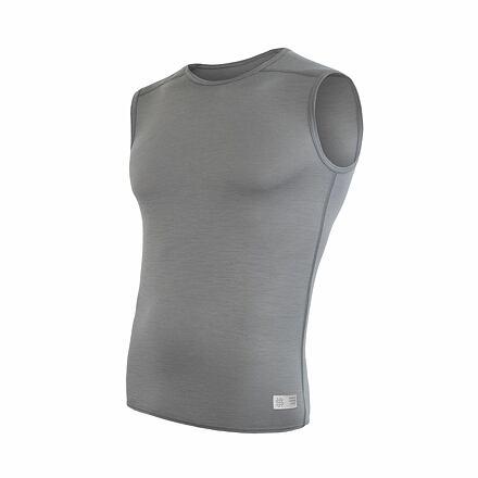 Sensor Merino Active Sv.šedá pánské funkční tílko Sensor