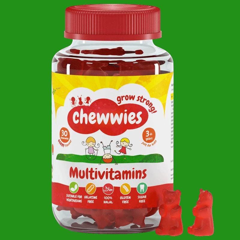 Chewwies Chewwies Multivitamins 30 Dávek Chewwies