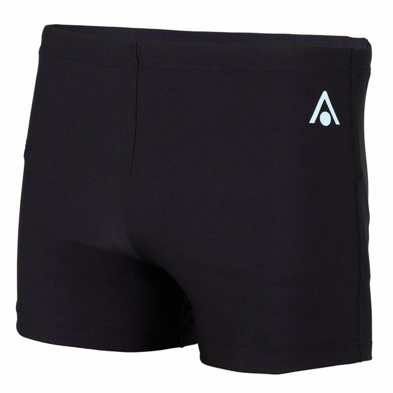 Aqua Sphere Pánské plavky ESSENTIAL BOXER černá/sv. modrá Aqua Sphere