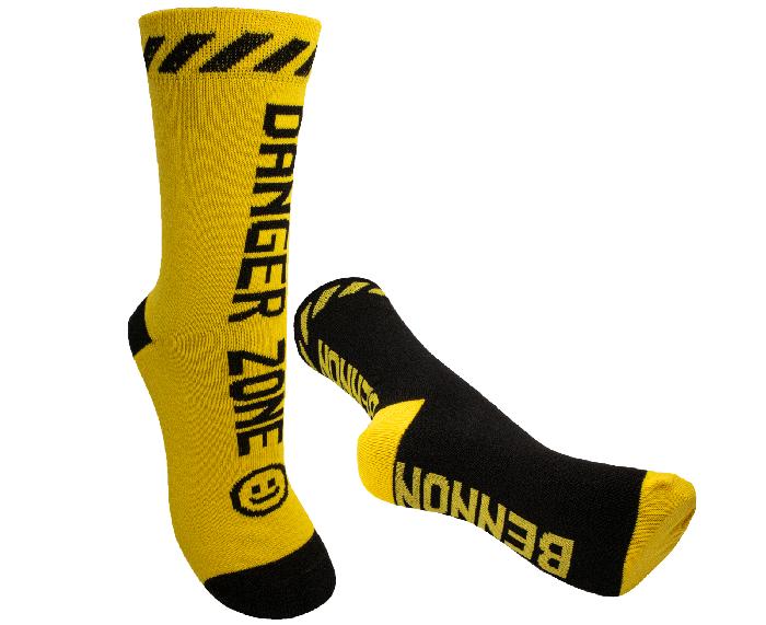 Bennon BENNONKY Black/Yellow Socks BENNON