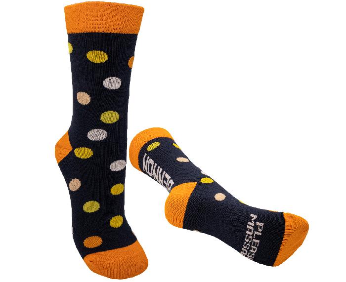 Bennon BENNONKY Blue/Orange Socks BENNON