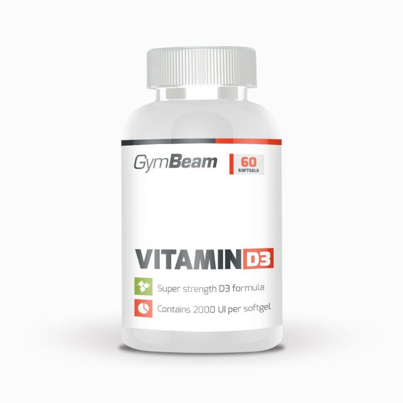 GymBeam Vitamín D3 2000 IU GymBeam