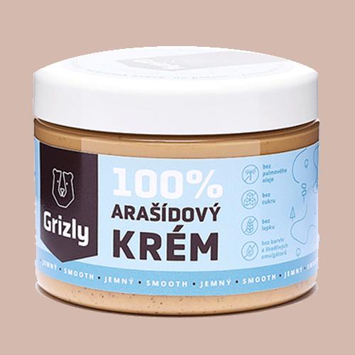 Grizly Arašídový krém 100% 500g Grizly