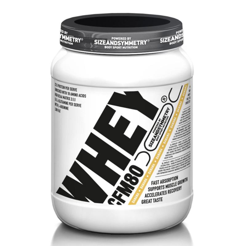 SizeandSymmetry Whey Protein 80 CFM 1000g Sizeandsymmetry