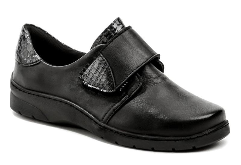 Axel AXCW174 černé dámské polobotky boty šíře H Axel