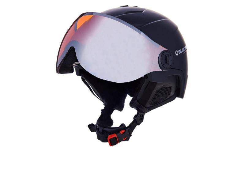 Blizzard Double Visor black matt Blizzard