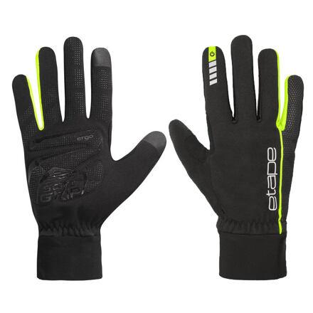 Etape Peak WS+ sportovní rukavice černá-žlutá Etape