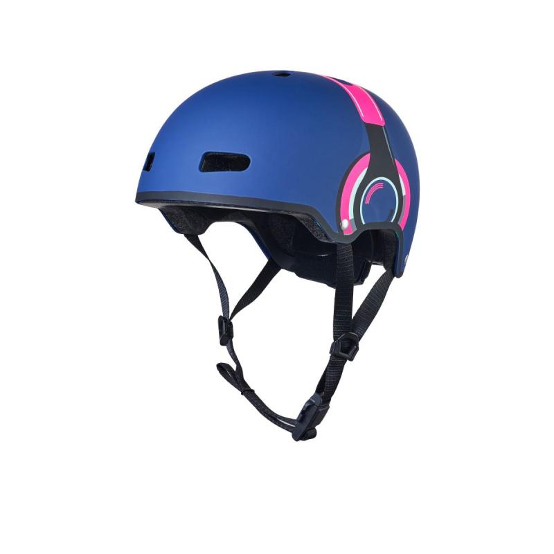 Micro LED Headphone pink M (54-58 cm) inline helma Micro