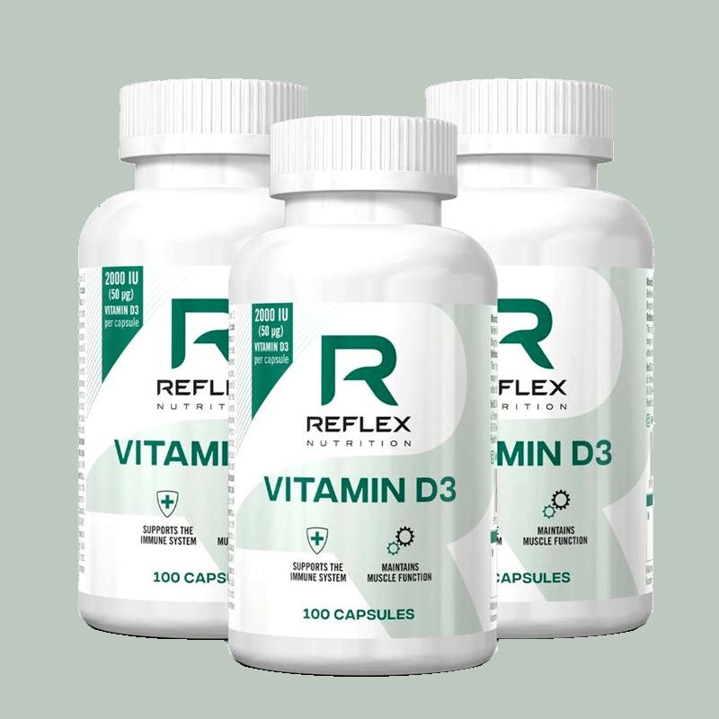 Reflex Nutrition Vitamin D3 2+1 ZDARMA Reflex Nutrition