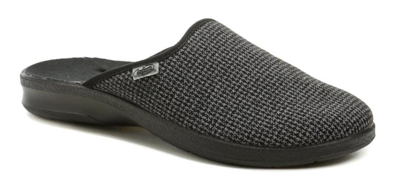 Befado 548M026 šedé pánské papuče Befado