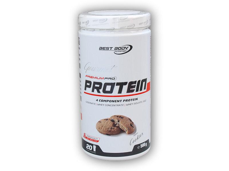 Best Body Nutrition Gourmet premium pro protein 500g Best Body Nutrition