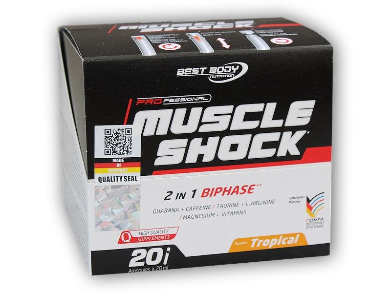 Best Body Nutrition Professional Muscle shock 2in1 20 x 20ml Best Body Nutrition