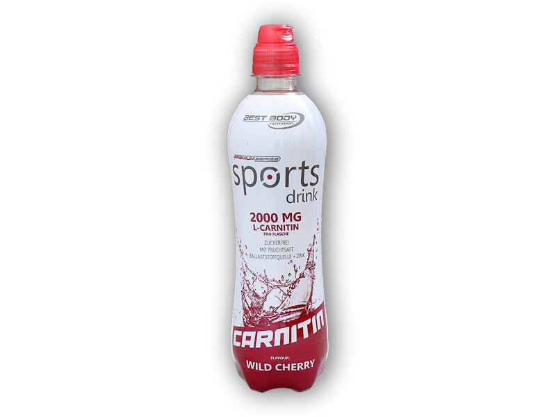 Best Body Nutrition Sports drink s carnitinem RTD 500ml Best Body Nutrition