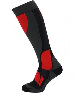 Blizzard Compress 120 ski socks black/grey/red lyžařské ponožky Blizzard