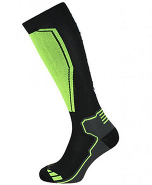 Blizzard Compress 85 ski socks black/yellow ponožky Blizzard