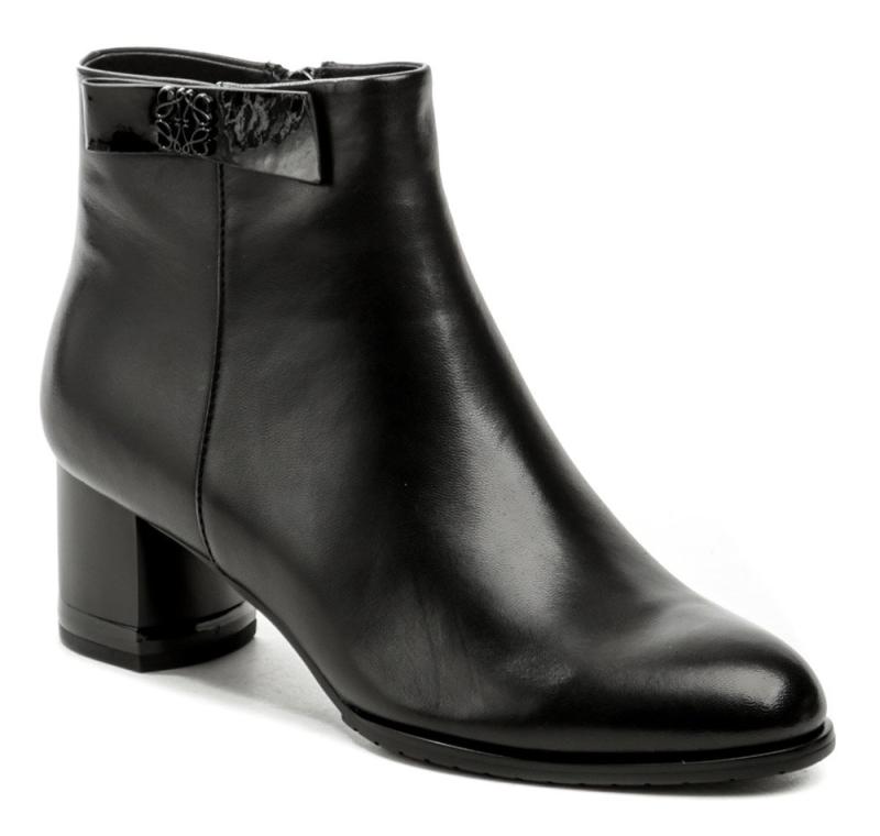 Ladies 1R256-N43 černé dámské kotníčkové boty Ladies