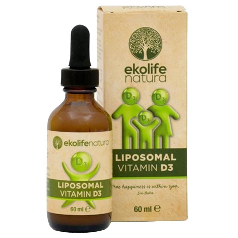 Ekolife Natura Liposomal Vitamin D3 60ml Ekolife Natura