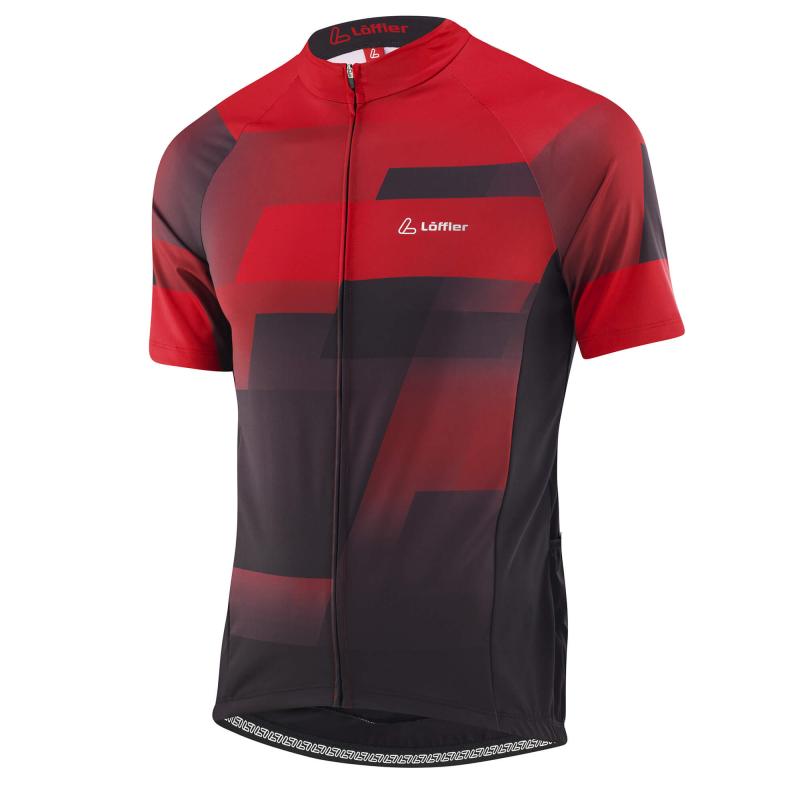 Löffler FZ STRATOS MID 2022 červenomodrý pánský cyklistický dres Löffler