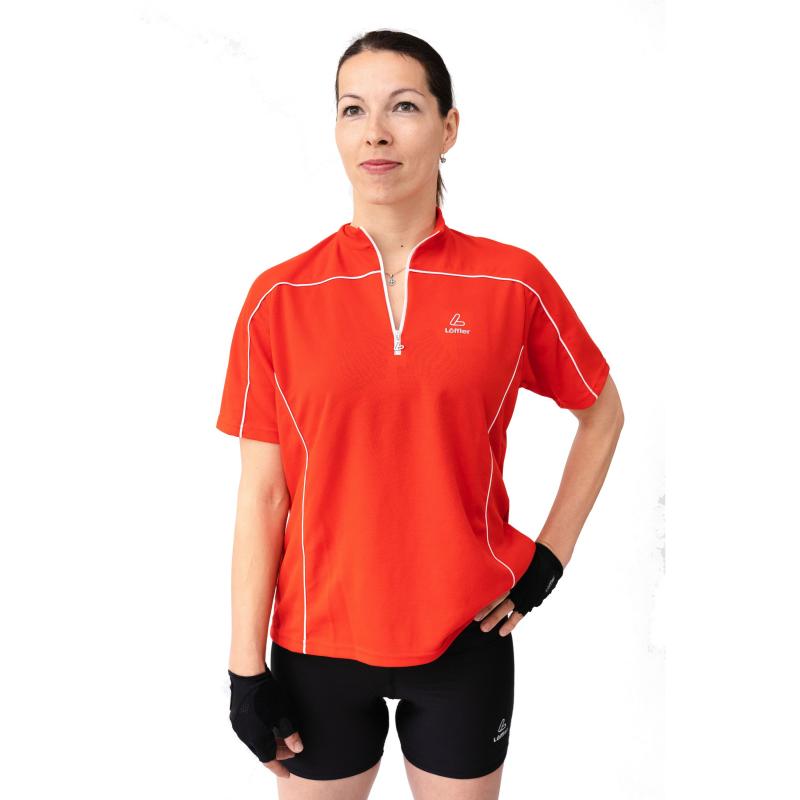 Löffler RAD 2007 červený dámský cyklistický dres Löffler