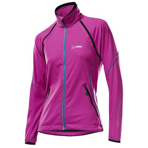 Löffler SOFTSHELL WINDSTOPPER LIGHT 2012 fialová dámská softshellová bunda Löffler