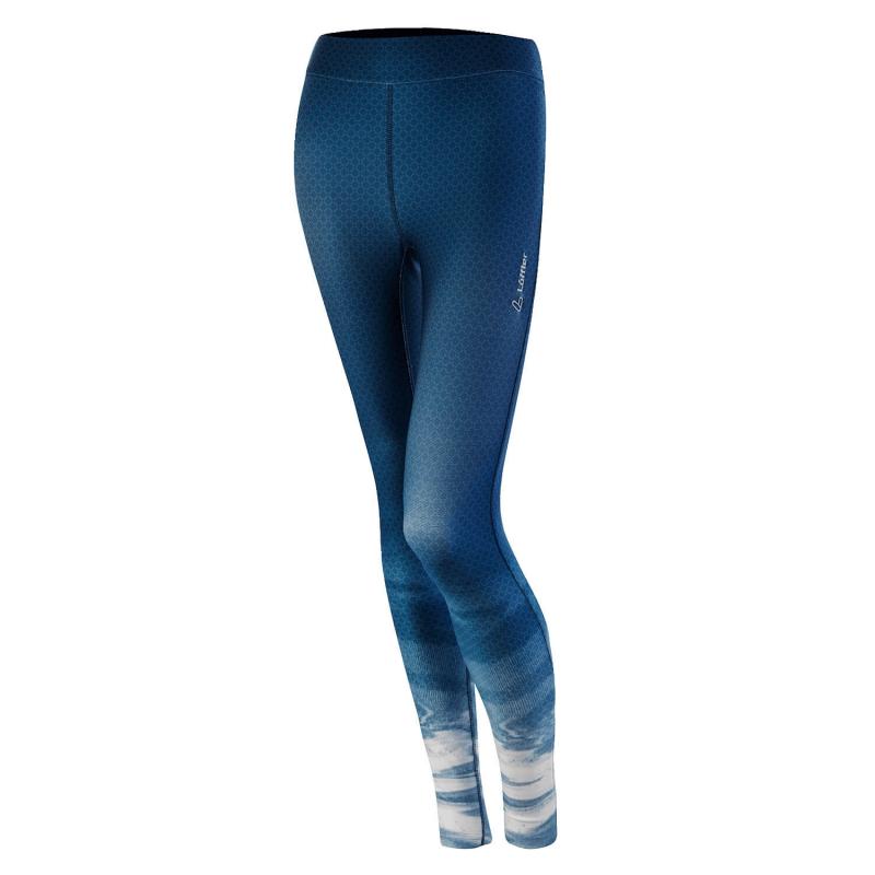 Löffler SPEED DIMPLE ELASTIC W 2021 modré dámské funkční kalhoty Löffler