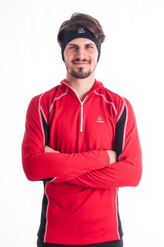 Löffler THERMOSOFT 2009 červená pánská mikina Löffler