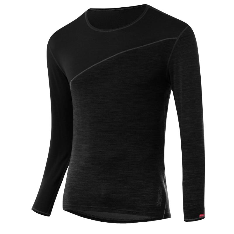 Löffler TRANSTEX MERINO 2021 černé pánské funkční triko Löffler