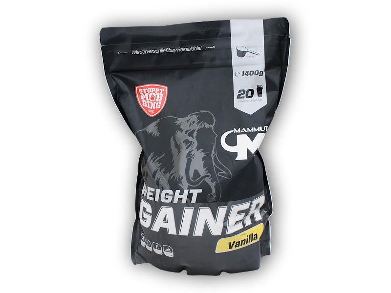 Mammut Nutrition Weight gainer Crash 5000 1400g Mammut Nutrition