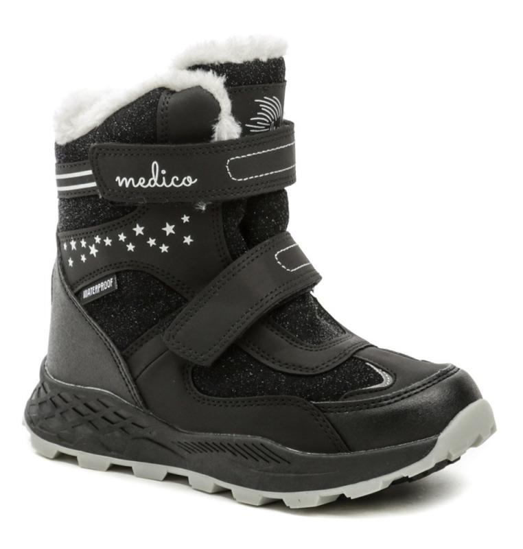 Medico ME53504 černé dětské zimní boty Medico