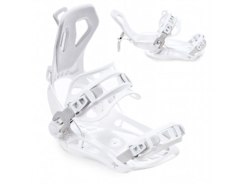 Raven Fastec FT360 white snowboardové vázání Raven