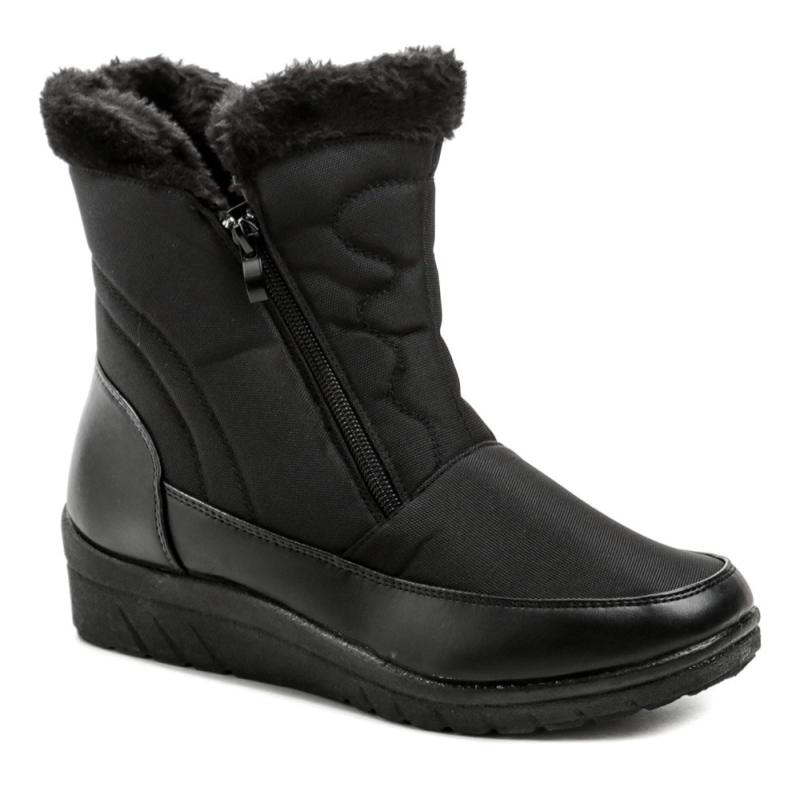 Scandi 262-0062-A1 černé dámské zimní boty Scandi